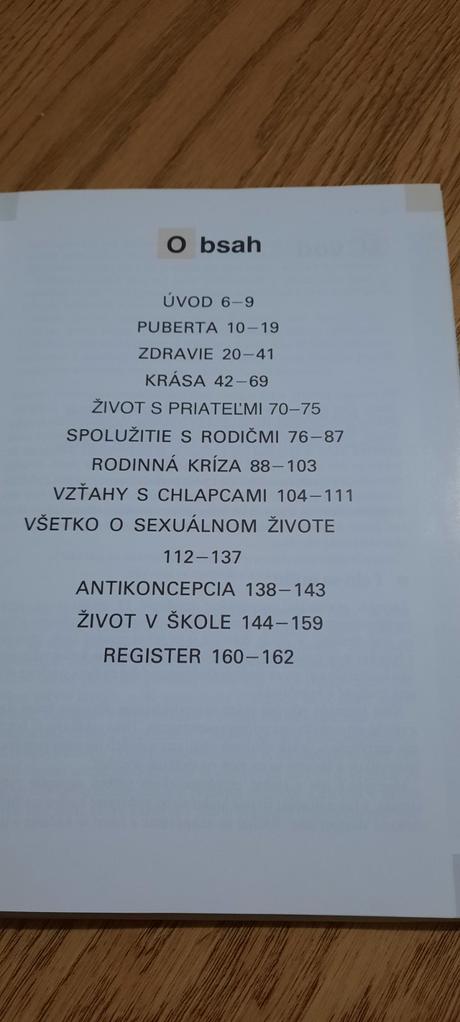 Dospievajúcim dievčatám, 