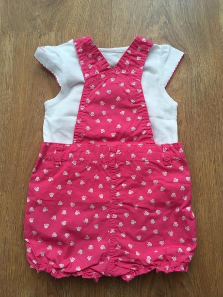 Letný overal s tričkom, c&a,68