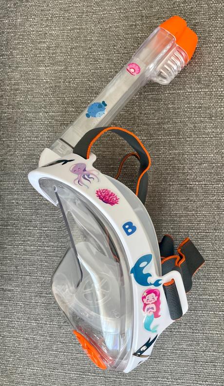 Potápačska maska pre deti aria, 