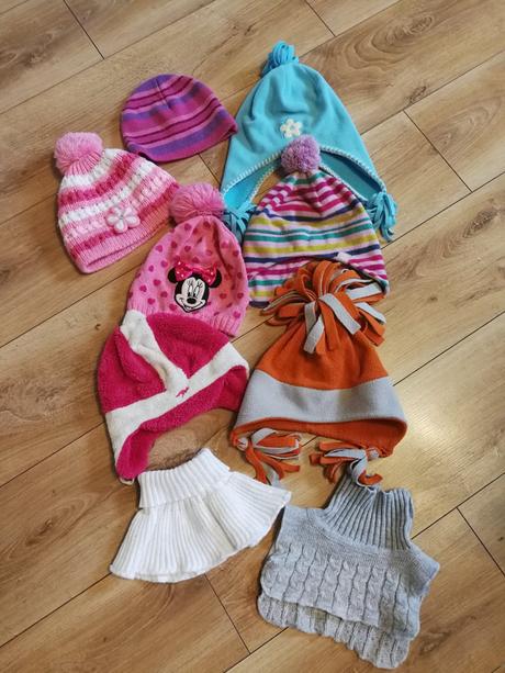 Zimné čiapky 7 ks, 98