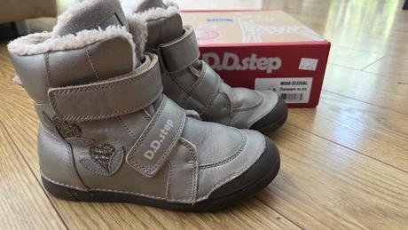 Kožené zimné d.d.step veľ.33 top stav, d.d.step,33
