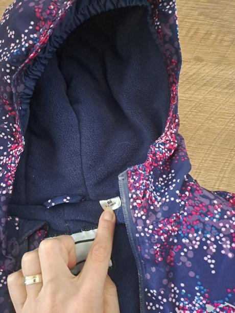 Dievčenský overal na zimu, veľ 98, lupilu,98