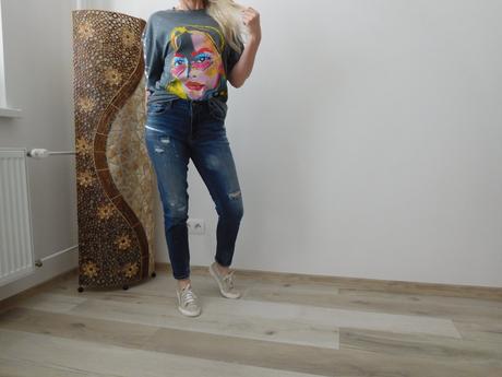 Zara tričko oversize-  s,m,l,xl, bavlnené,, zara,s