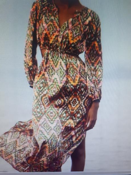 Sateno midi saty s vyrezmy zara, zara,l