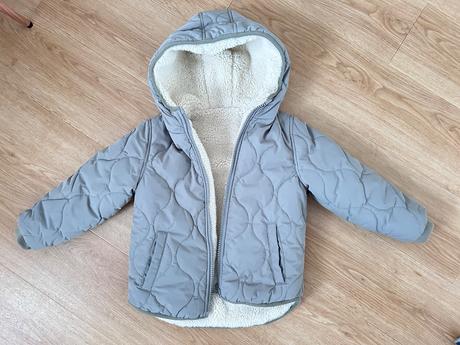 Velmi teply zimny kabat, zara,116