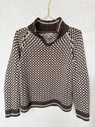 Vzorovaný pulóver - darujem k nákupu, h&m,128