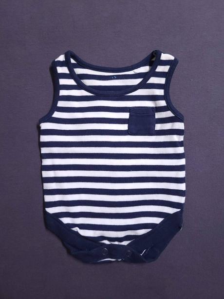 Next - tmavomodre body s vreckom, super stav, next,56