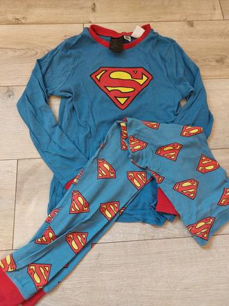 Pyžamo super man, h&m,140