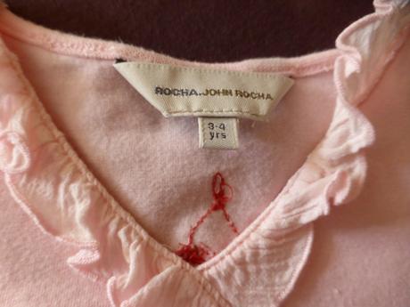 Tričko s volánikmi zn. rocha, rocha.little.rocha,104