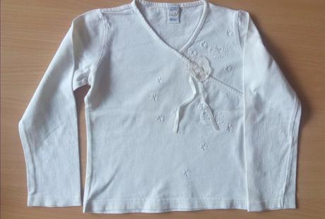 Sviatočné krémové tričko, na 4-5 r, reserved, reserved,110