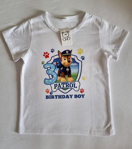 Narodeninove tricko paw patrol, 