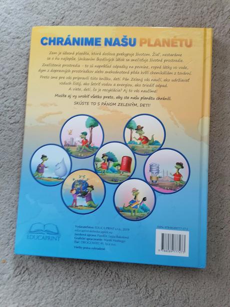 Kniha - chránime našu planétu,