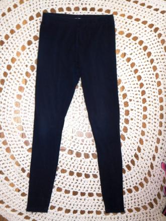 Kvalitné tmavomodré legíny 140, dopodopo,140