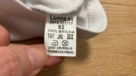 Tričko švárny mládenec, 92