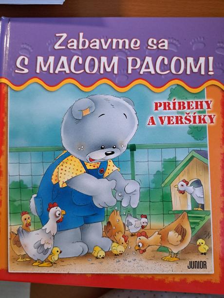 Kniha zabavme sa s macom pacom kniha, 