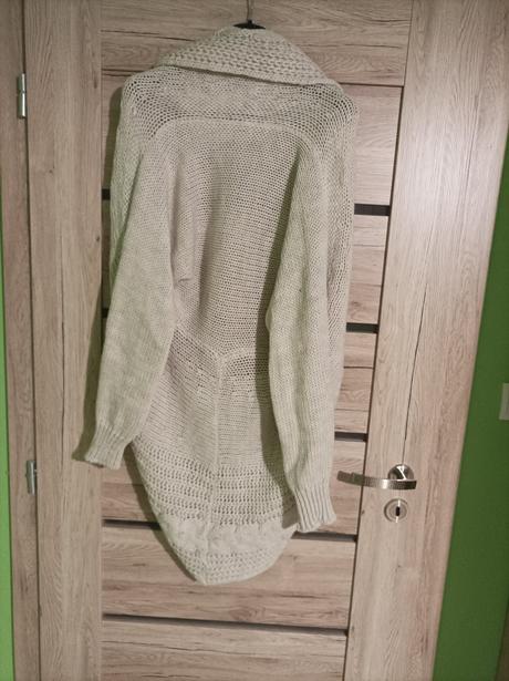 Dlhý sveter (kardigan), xl