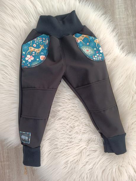 Softshellové nohavice, 80 - 134