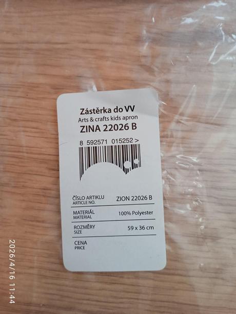 Topgal zástera na výtvarnú pre 1.stupeň, 