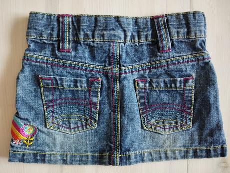 Riflová sukňa, evie angel,86