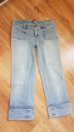 Mierne elasticke poddajné trištvrťáky,kraťasy,rifl, 38