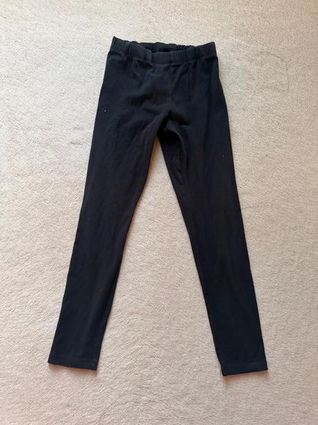 Čierne tenké legíny lindex, lindex,134