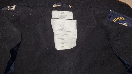 Zimna bunda, h&m,128
