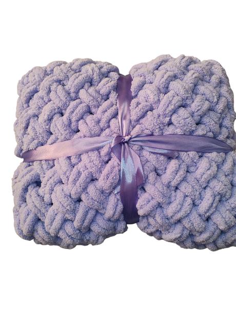 Puffy deka 62x72 slabofialova, 