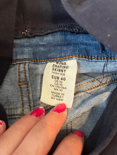 Tehotenske rifle, h&m,40