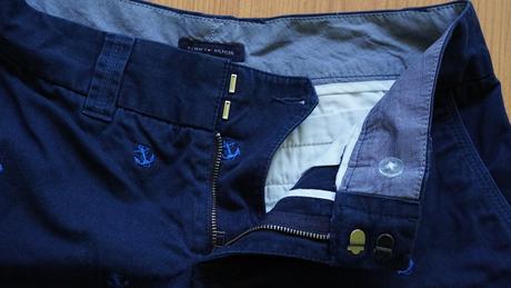 Dámske tmavomodré šortky tommy hilfiger, tommy hilfiger,s