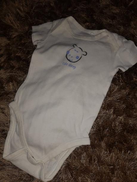 Balík detských body s krátkym rukávom - letné veci, 68–80