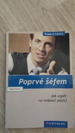 Poprve sefem kniha,