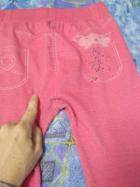 Jemne zateplené leginy, 128