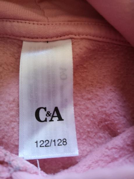 Dievčenská mikina 122/128 c&a, c&a,122