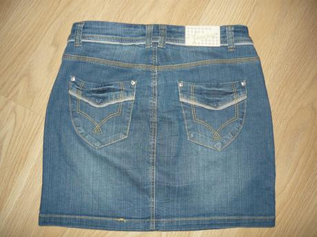 Riflová sukňa, etam,38