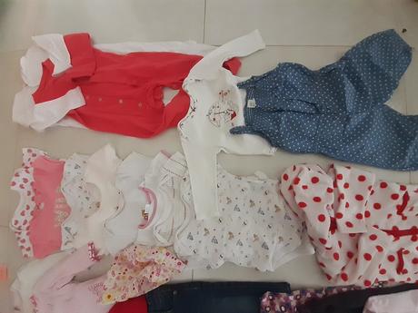 Predam mix oblecenia pre dievcatko 6-9 mesiacov, 68–80