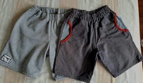 Teplákové kraťasy 122/128, f&f,122