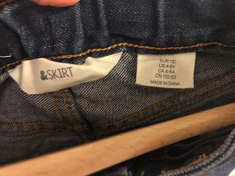 H&m dzinsova mini sukna, h&m,116