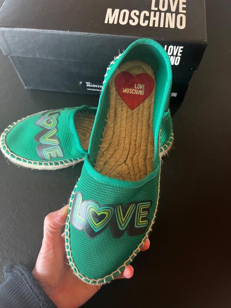 Espadrilky - moschino, moschino,36