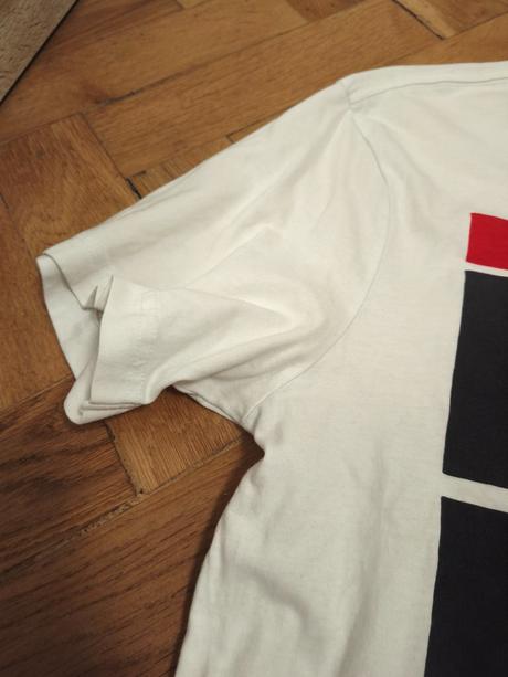 Tričko run dmc biele, h&m,m