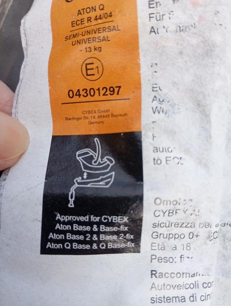 Cybex aton q platinum vajíčko/ autosedačka, cybex