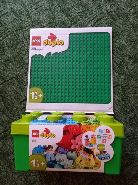 Lego duplo box s kockami a veľká podložka, 