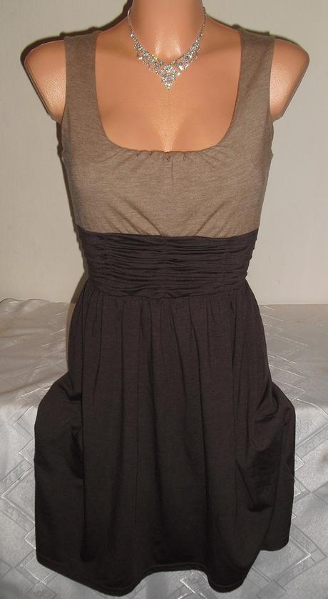 Tally weijl dlhsia hneda tunika, tally weijl,xs