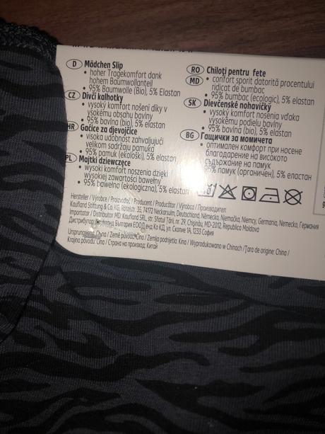 7x nohavičky 122/128, 122