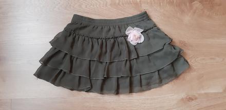 Suknička s kvetinou, h&m,134