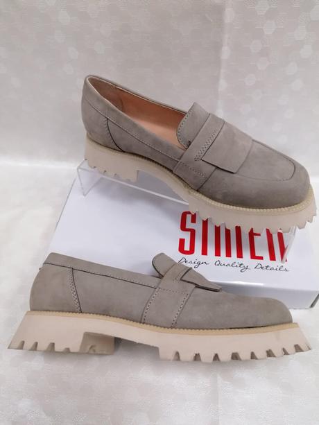 Kožené dámske mokasíny simen 22500061 z, 37 / 38 / 39 / 40