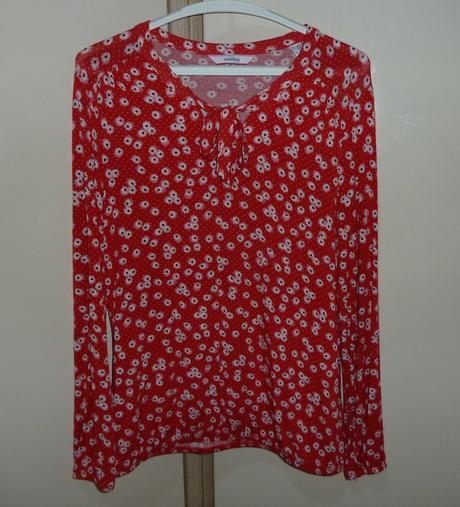 Bluzka s kvetinkami 36/38, tchibo,36