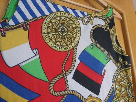 Love moschino ikonicke damske saty m/l, moschino,m