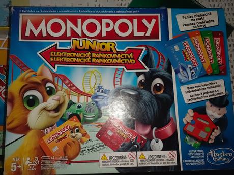 Monopoly junior elektronicke, 