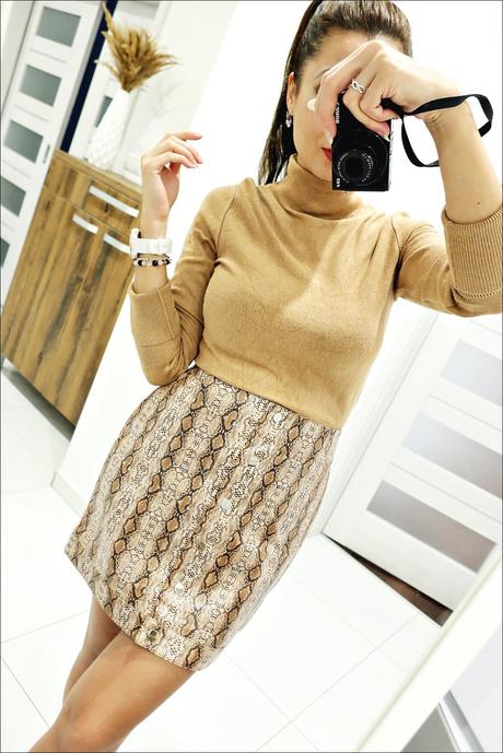 Koženková sukňa, topshop,40