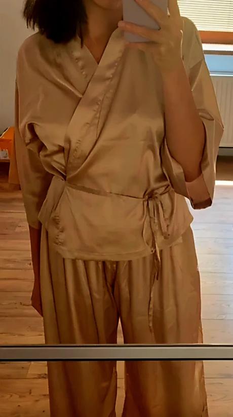 Hodvábne kimono ninja retzer, 